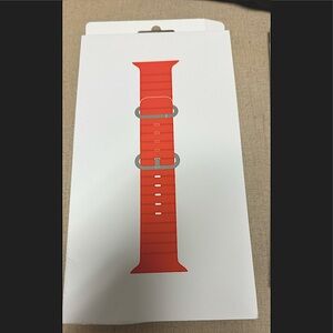 Apple Watch 45mm Ocean Band Orange